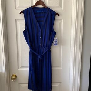 Blue and black dress. Never worn